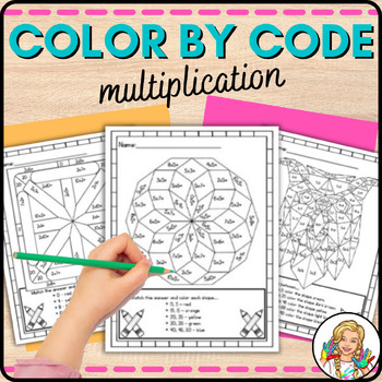 Preview of Color by Code Multiplication Practice | Early Finisher Activities