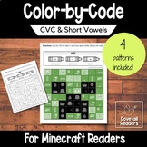 Color-by-Code - Mystery Pictures for Minecraft Fans - CVC 