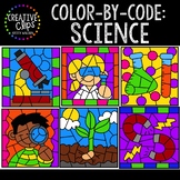 Color by Code: Science Clipart {Creative Clips Clipart}