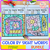 Color by Code -Sight Words Primer Bundle