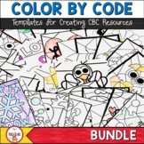 Color by Code Templates BUNDLE | Color by Number
