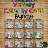 Color by Code VARIETY BUNDLE Color by Number l Addition an