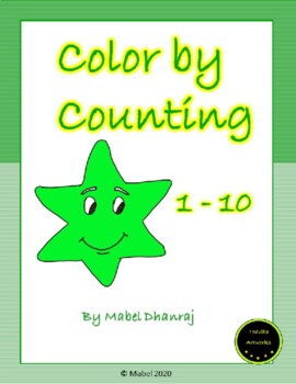 Preview of Color by Counting the Star