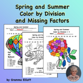 Color by Division and Missing Factors Spring and Summer Pr