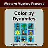 Color by Dynamics - Music Mystery Pictures - Western