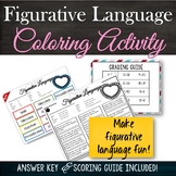 Color by Figurative Language: No Prep! Literary Analysis: 