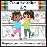 Color by Letter (A to Z) - Uppercase and Lowercase