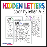 Color by Letter: Hidden Letters A-Z