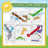 Color by Letter Uppercase