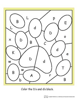 color by letter worksheet 26 alphabet worksheets by itsy bitsy fun