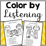 Color by Listening (A Following Directions Activity)