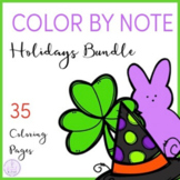 Color by Note Holidays Bundle