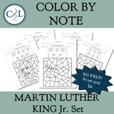 Color by Note: Martin Luther King Jr.