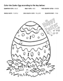 Color by Note for Easter Worksheet Bundle