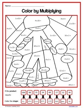 Color by Number 4th Grade | Color by Decimals, Rounding, & Fractions ...