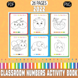 Color by Number Activity Book For kids