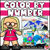 Color by Number Activity - Coloring Worksheets