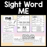 Sight Word ME {2 Worksheets, 2 Books, and 4 Activities!}