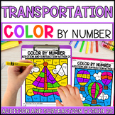 Color by Number Addition and Subtraction Within 20 End of 