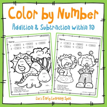 Color by Number - Numbers 10–20