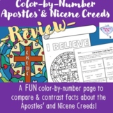 Color-by-Number Apostles and Nicene Creed Review