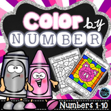 Summer Coloring | Color by Number Summer | Color by Code Summer | TpT