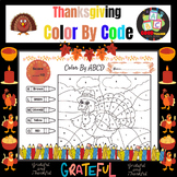 Color by Number, Code, Sight Word | Bundle Thanksgiving