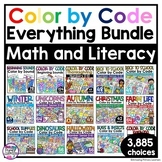 Color by Number Color by Sound Color by Sum Endless Bundle Coloring Pages