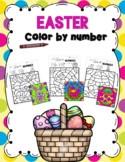 Color by Number - Easter