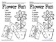 flower pots color by number easy