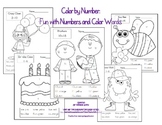 Color by Number: Fun with Numbers and Color Words