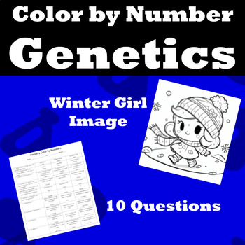 Preview of Color by Number - Genetics