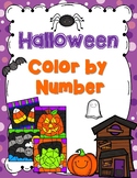 Color by Number - Halloween