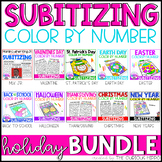 Color by Number Holiday Bundle