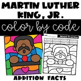 Color by Number Martin Luther King Jr. Addition