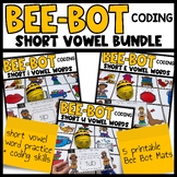 Bee Bot Coding CVC Word Practice | Code and Go Coding Activities