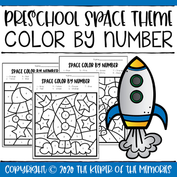 Space Color by Number Mystery Pictures – Frogs and Fairies