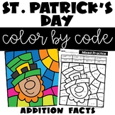 Color by Number St. Patricks Day Addition