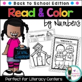 Color by Number Worksheets | Back to School