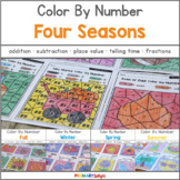 Color by Number for All Year | Number Sense, Addition, Sub