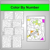 Color by Number for Numbers 1-9