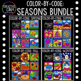 Color by Number or Code: Seasons Bundle {Creative Clips Clipart}
