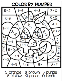 Color By Number Or Soundhalloween Fun! By First Grade Hip Hip Hooray