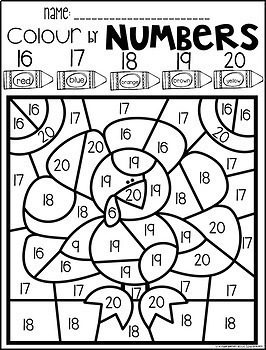 11 Printable Color by Numbers Pages — Stephen's Place