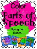 Color by Parts of Speech-Spring Fun!