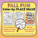 Place Value Color-by-Code Pictures
