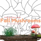 Color by Decimal Place Value - Mushrooms