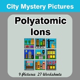 Color by Polyatomic Ions - Mystery Pictures - City