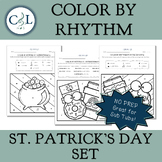 Color by Rhythm: St. Patrick's Day Set