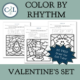 Color by Rhythm: Valentine's Day Set